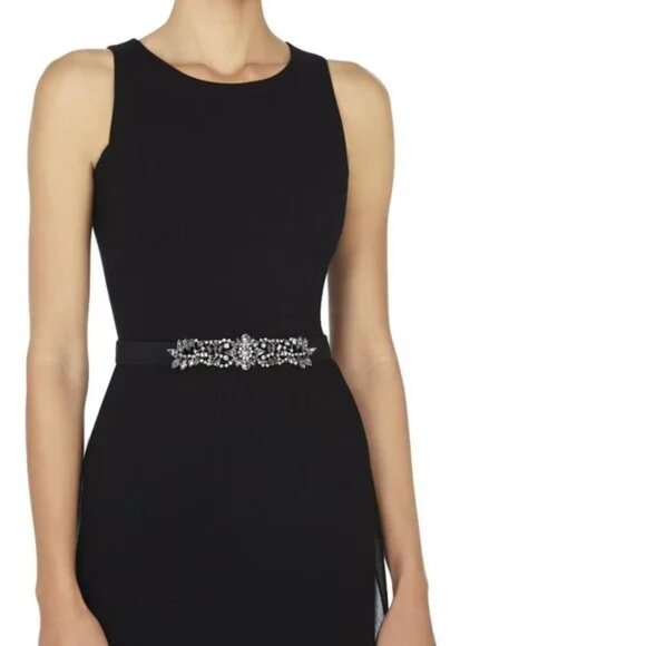 BCBGMaxAzria Gemstone Elastic Waist Belt - Picture 1 of 7